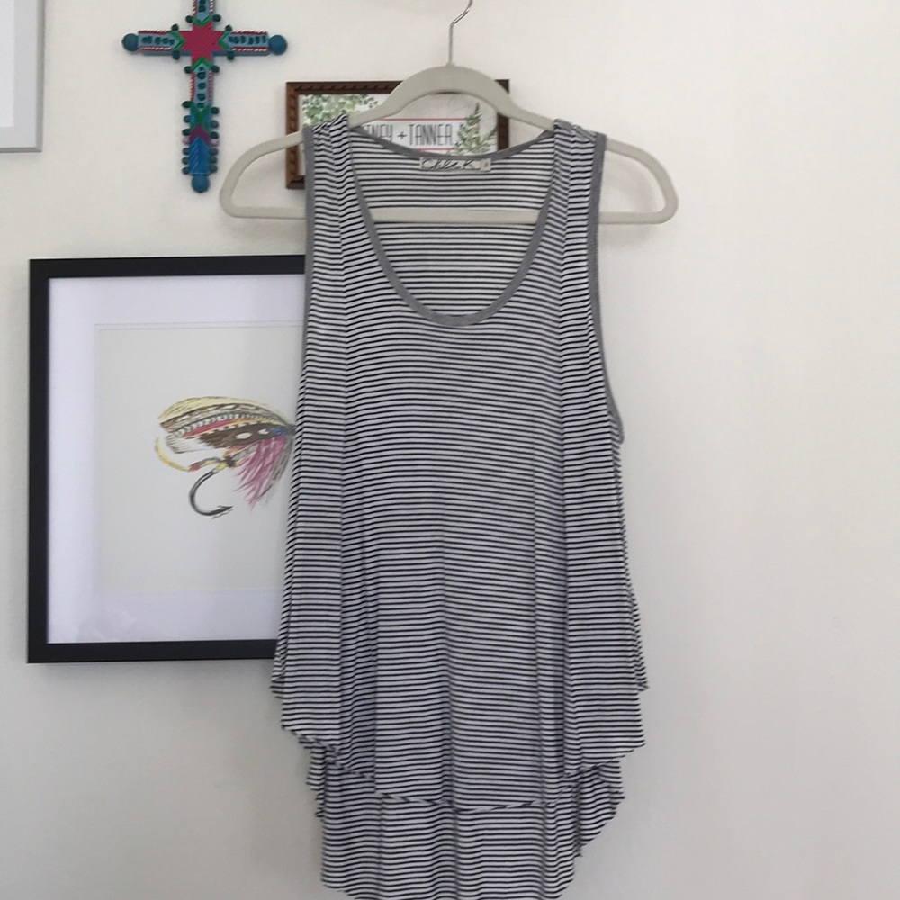 Striped tank top